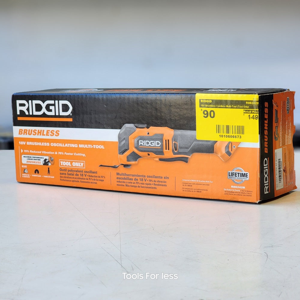 18V Brushless Cordless Multi-Tool