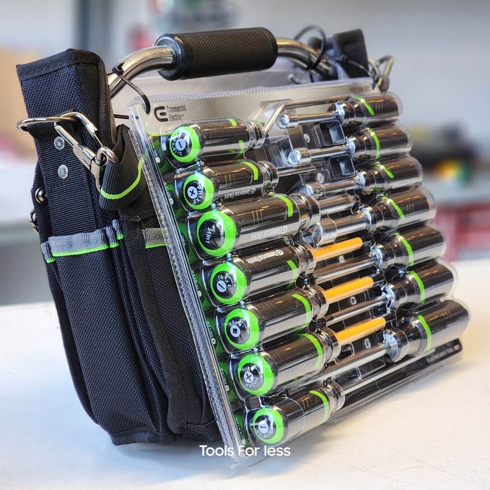 22PC Electrician's Tool Set With Bag