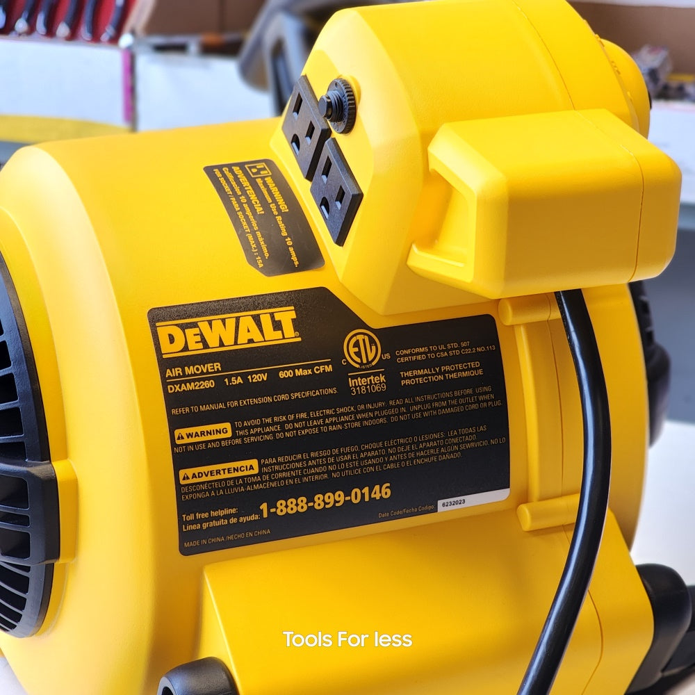 Portable Air Mover/Floor Dryer Blower Fan (DXAM-2260)
