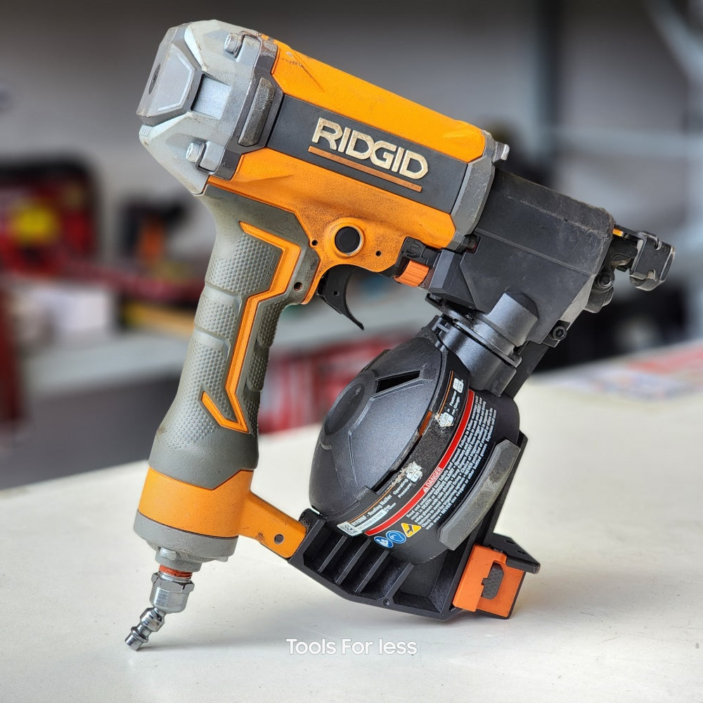 Pneumatic 15 Edge 1-3/4 in coil Roofing Nailer