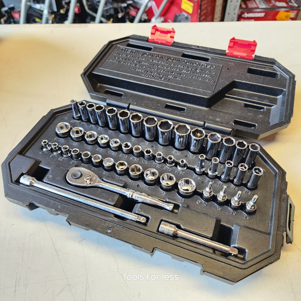 50 Piece 1/4 in. Drive Mechanics Tool Set