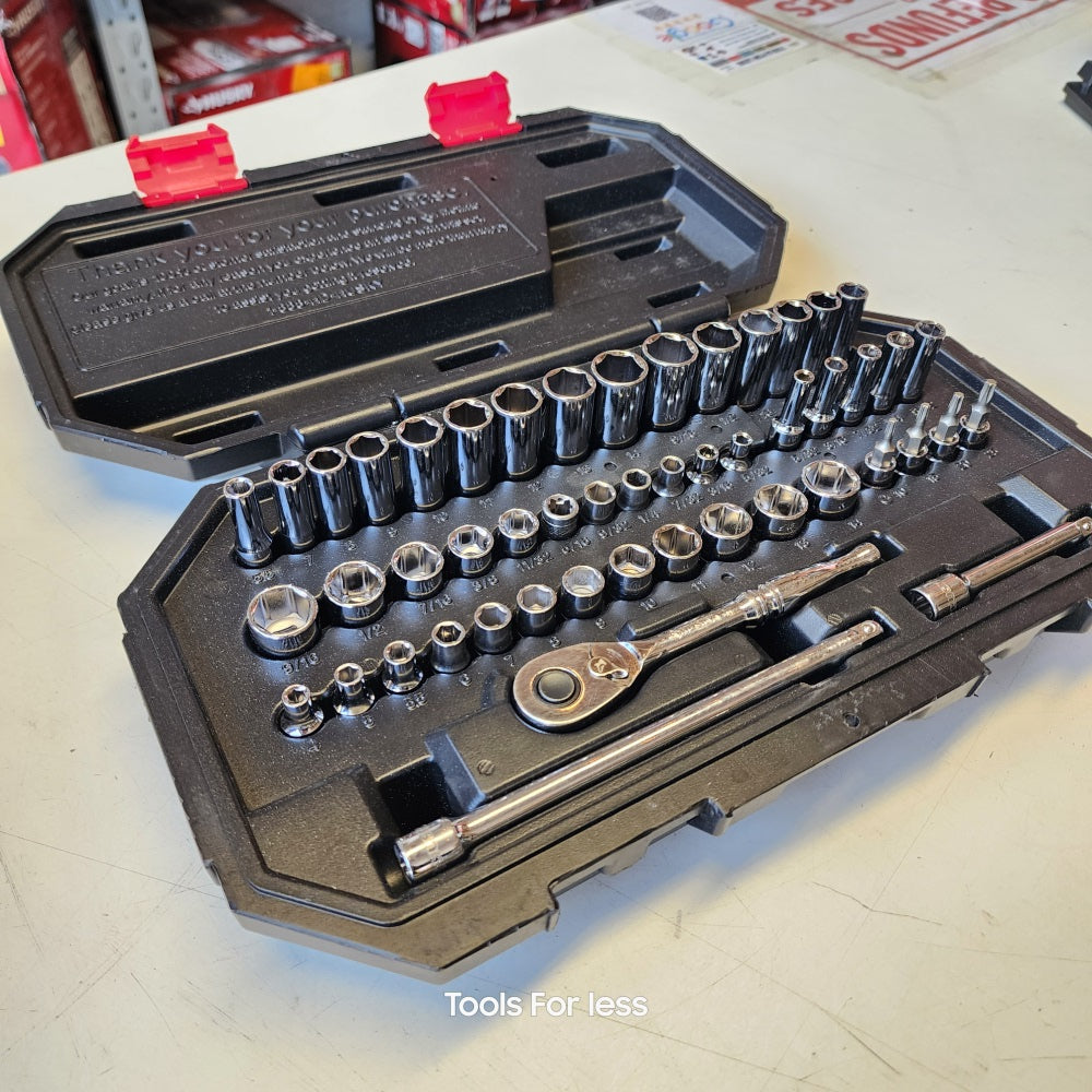 50 Piece 1/4 in. Drive Mechanics Tool Set