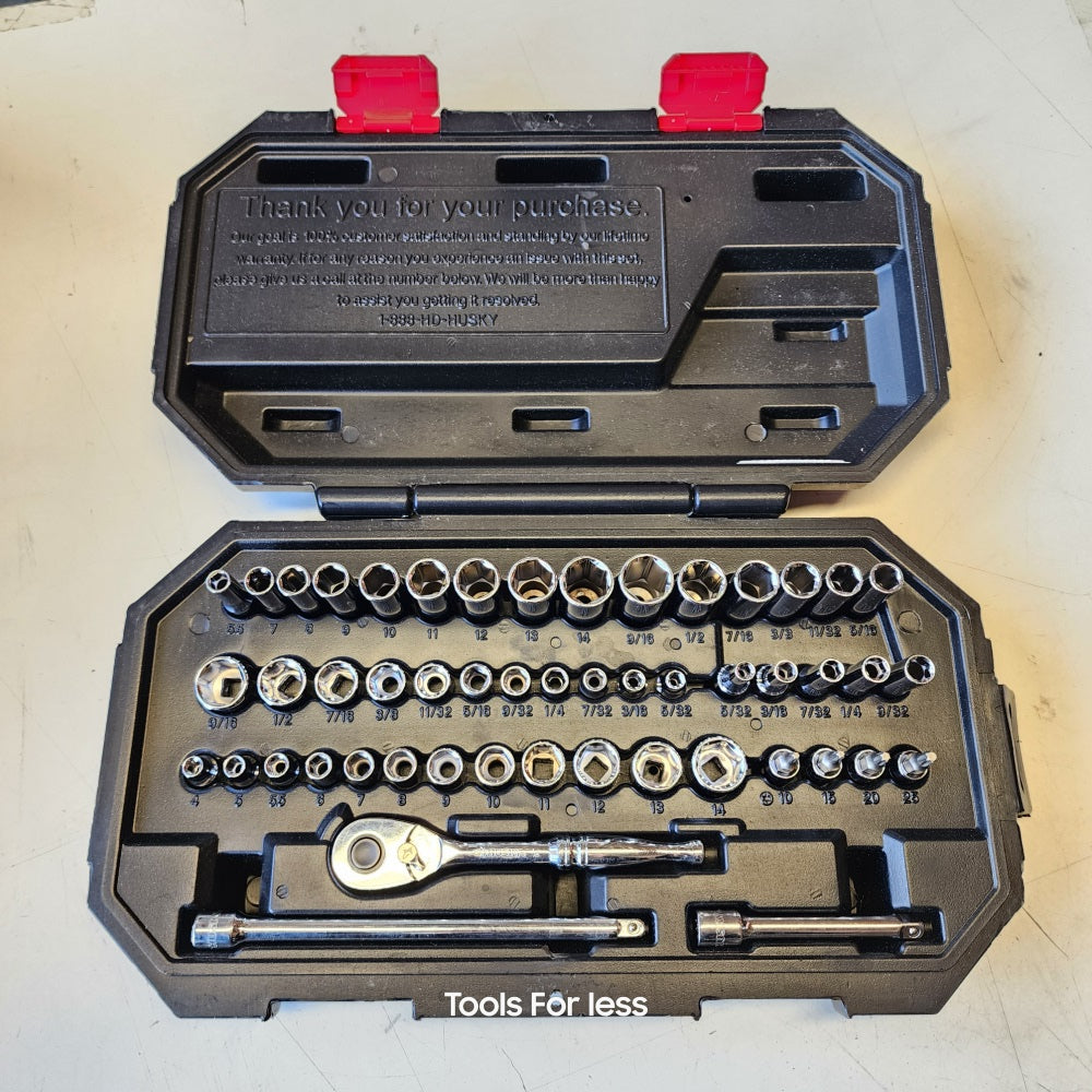 50 Piece 1/4 in. Drive Mechanics Tool Set