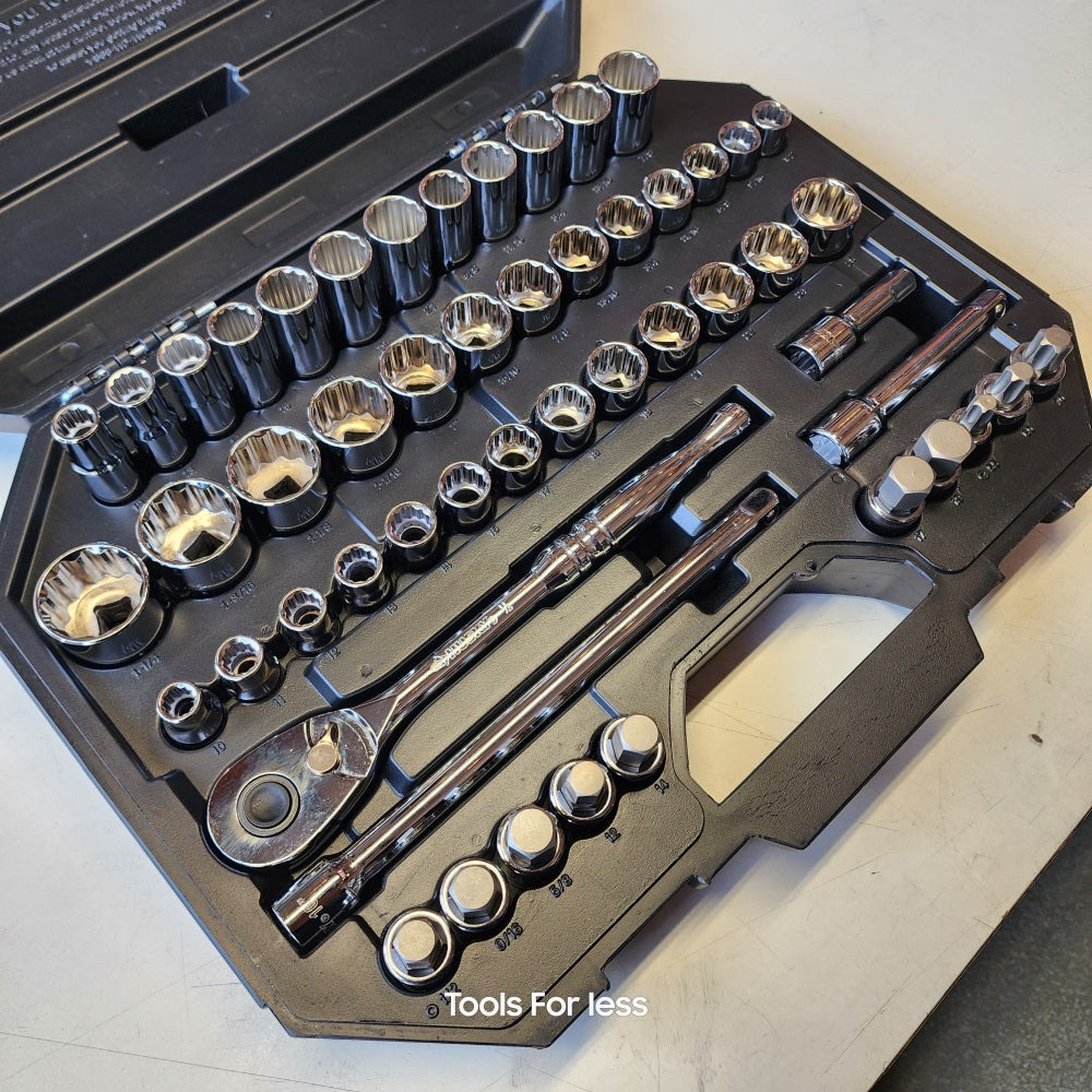 52-Piece 1/2 in. Drive Mechanics Tool Set