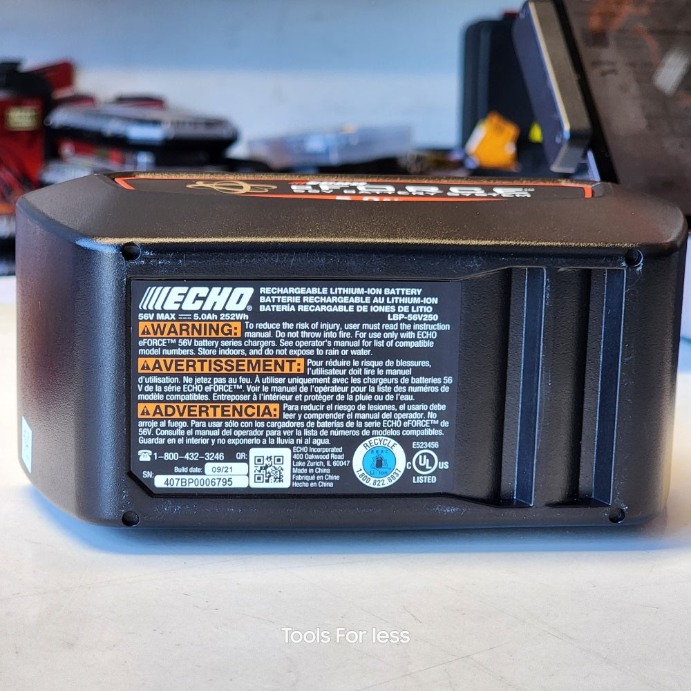 56V eForce Cordless 5Ah 252 With Battery Pack