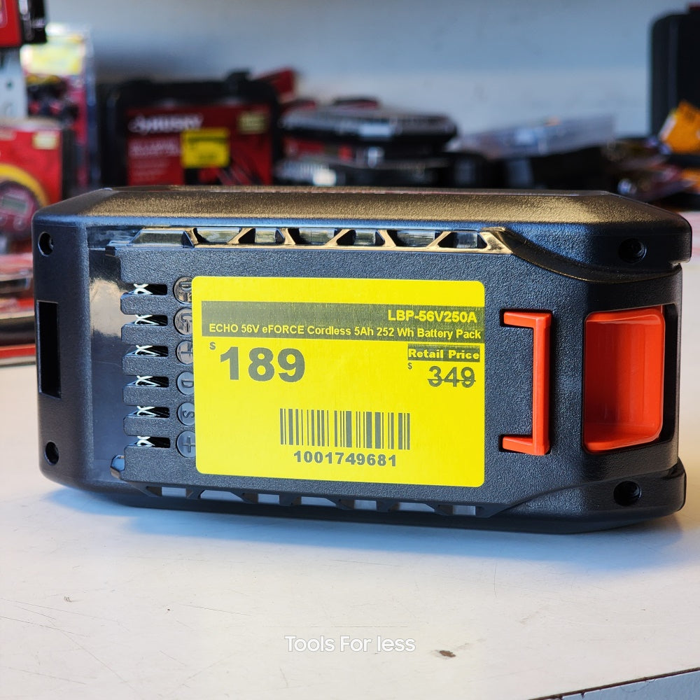 56V eForce Cordless 5Ah 252 With Battery Pack