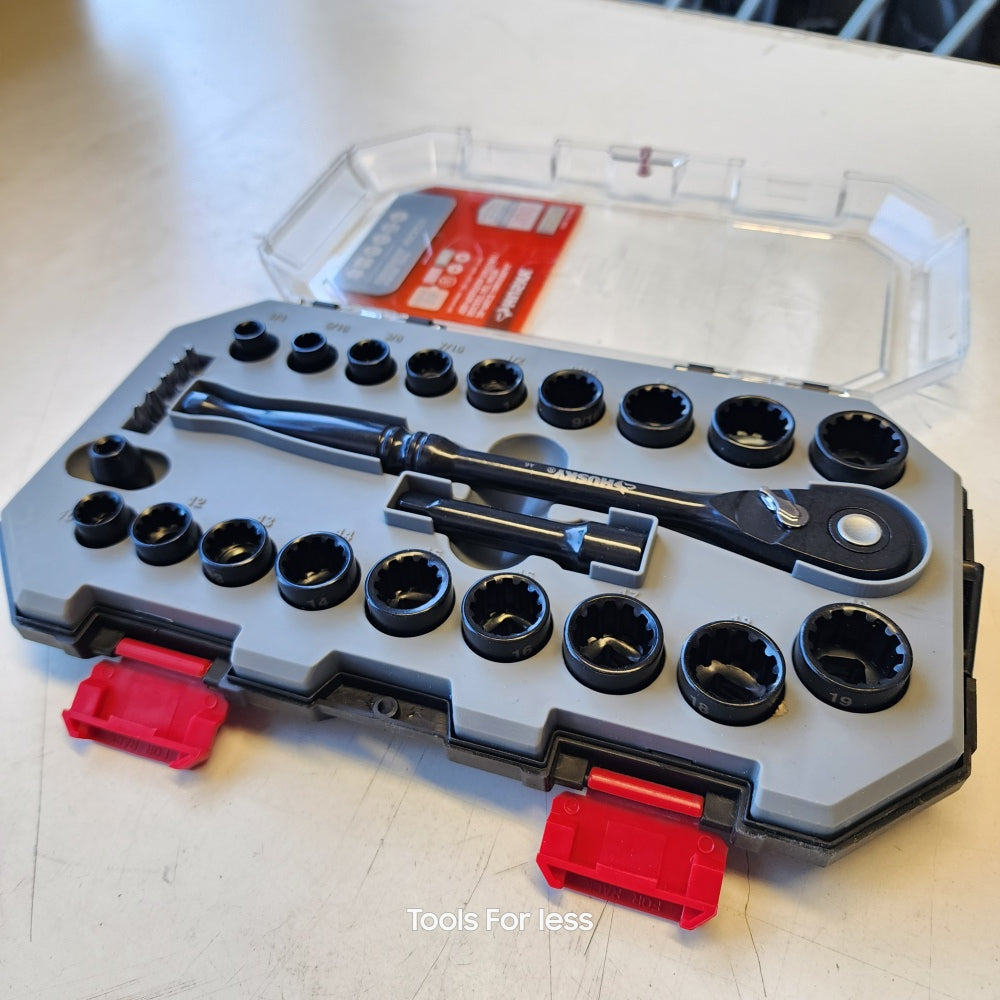 100 POSITION 3/8 in. DRIVE UNIVERSAL SOCKET WRENCH SET