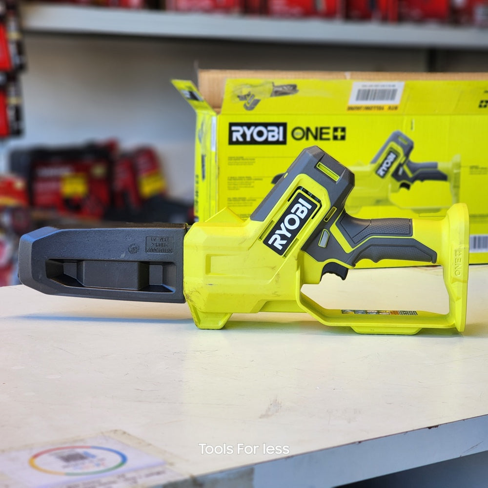 One+18V 6 in. cordless Battery Compact Pruning Chainsaw