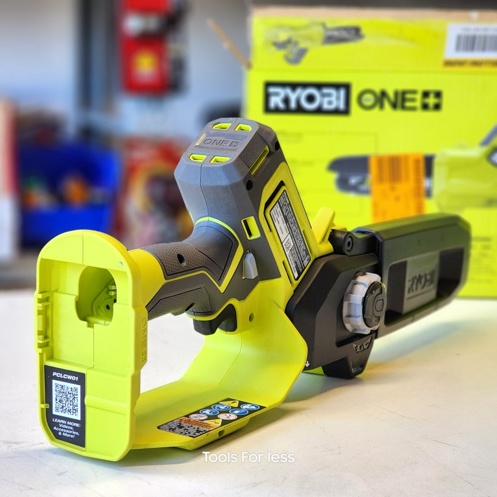 One+18V 6 in. cordless Battery Compact Pruning Chainsaw