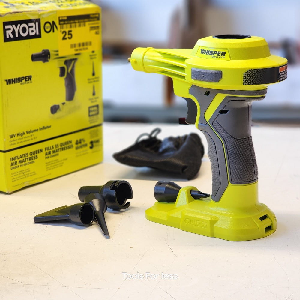 ONE + 18V Cordless High Volume Inflator (Tool Only)