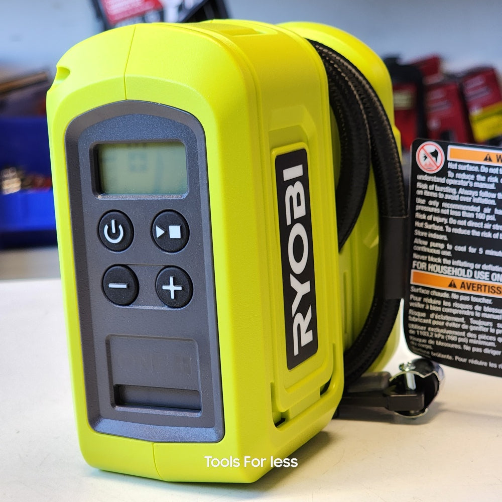ONE + 18V Cordless High Pressure Inflator ( Tool Only )