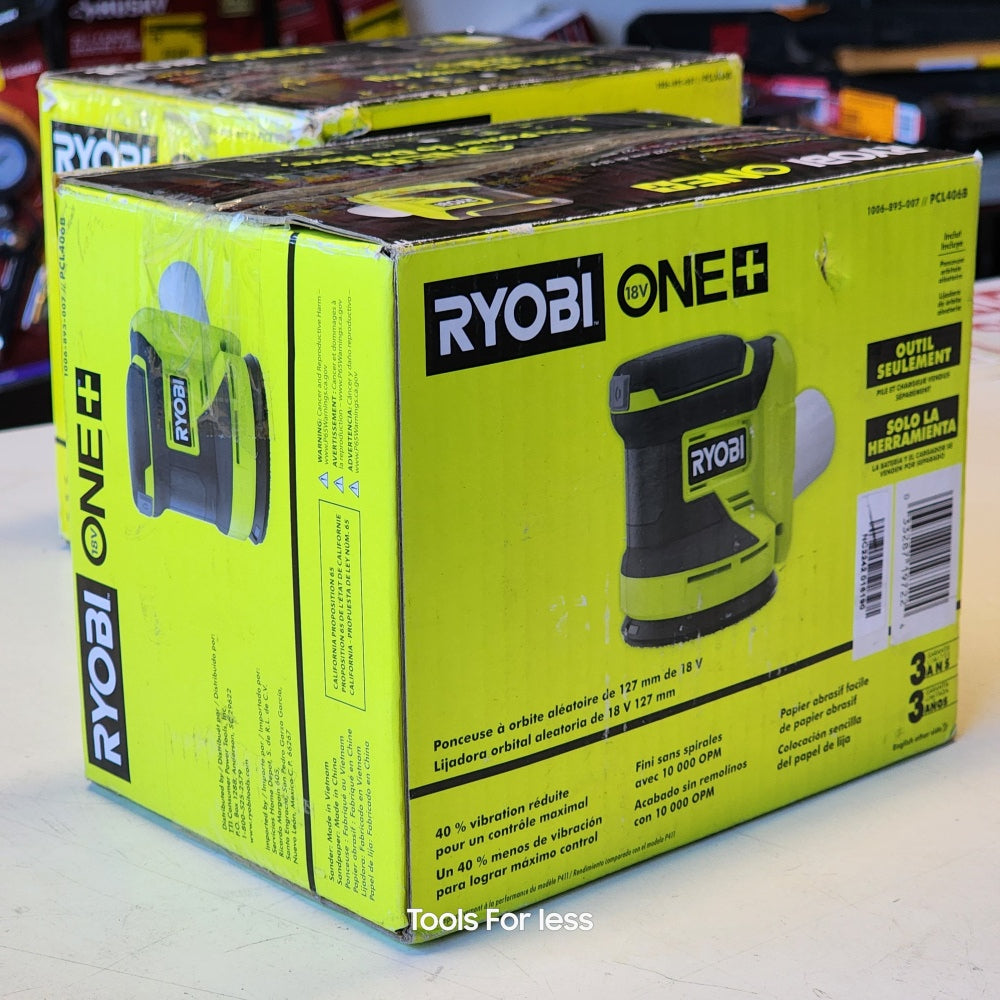 ONE + 18V Cordless 5 in. Random Orbit Sander (Tool Only )