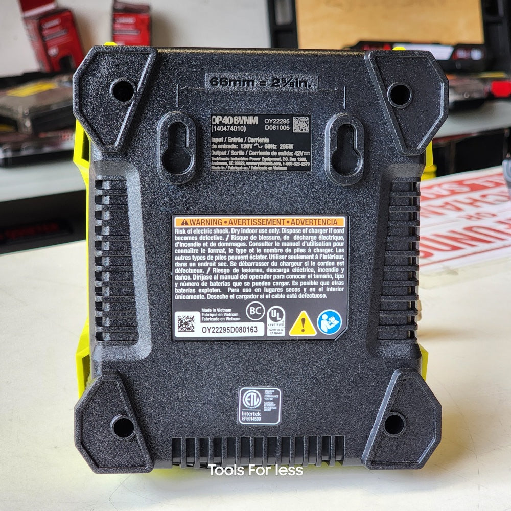 40V Lithium -ion Rapid Charger