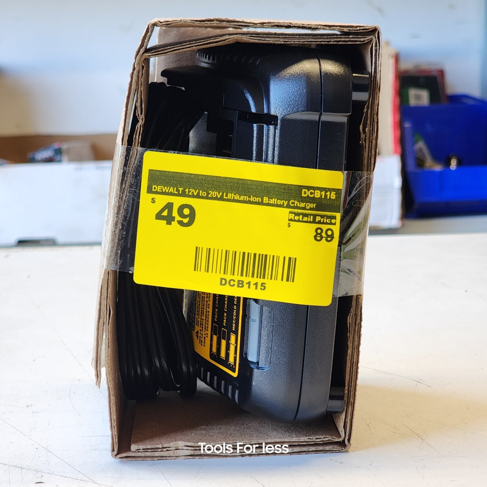 12V to 20V Lithium-ion Battery charger