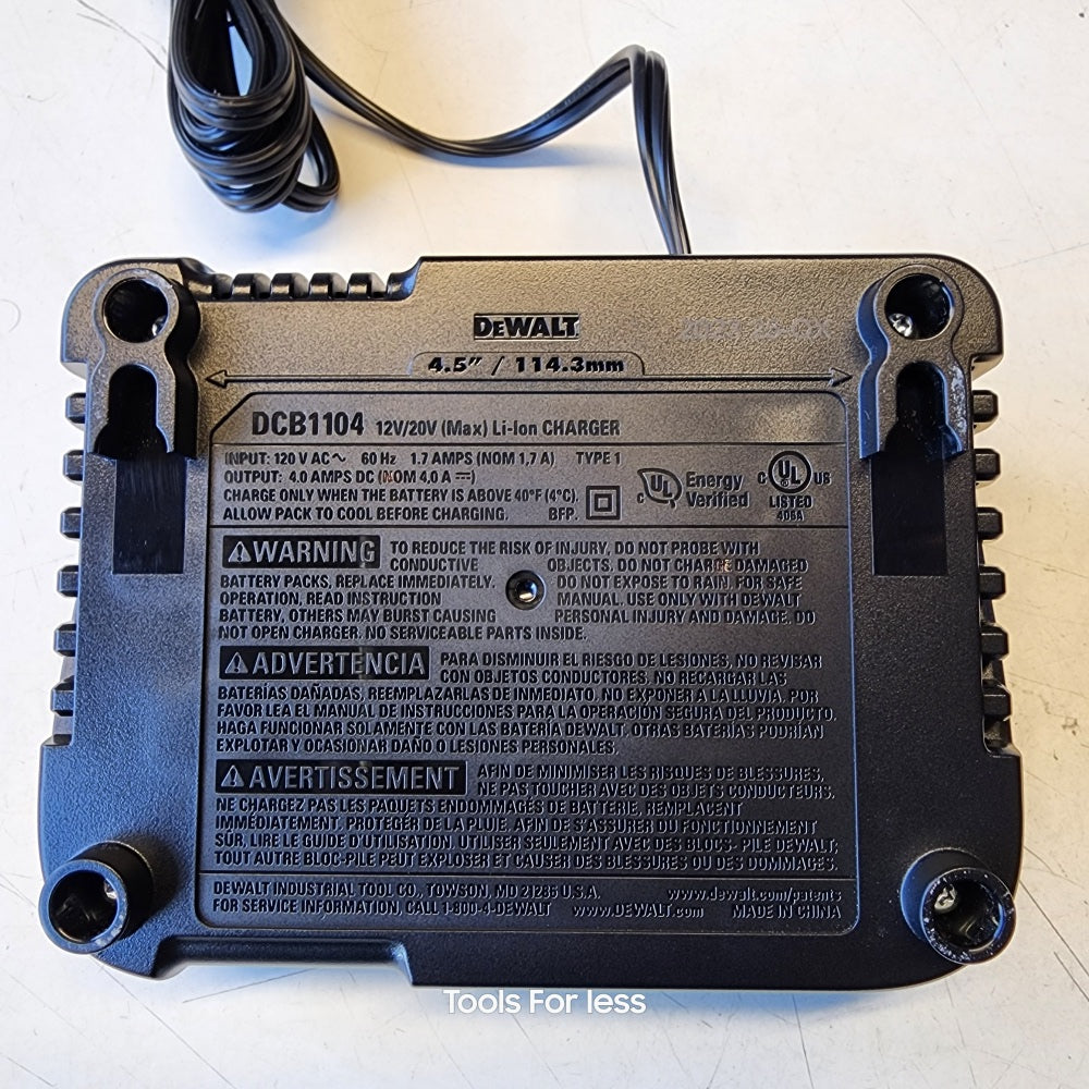 12V to 20V Lithium-ion Charger