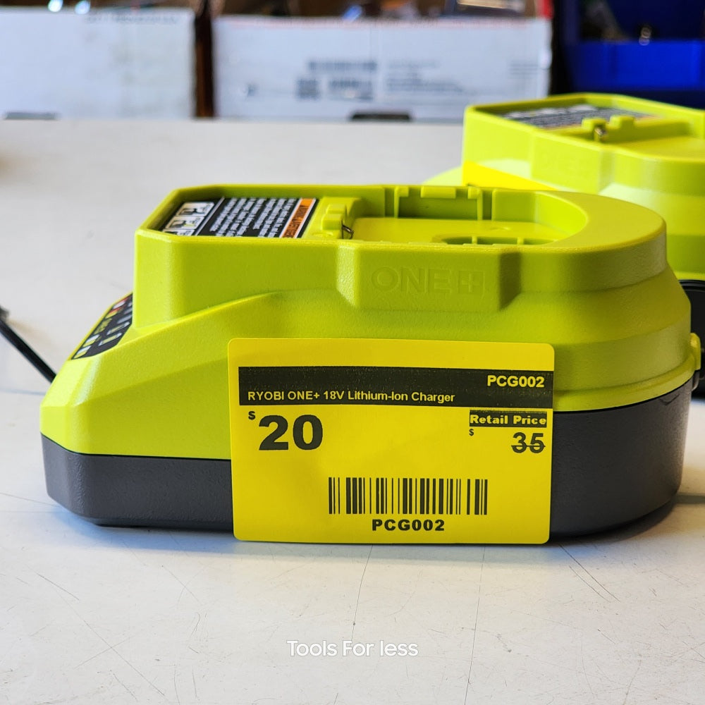 Ryobi One + 18V Lithium-Ion Charger