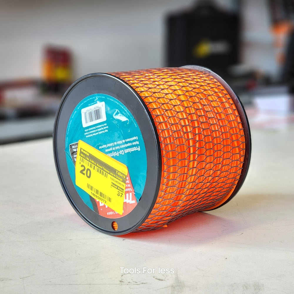 Makita 840 ft. 3 lbs. 0.095 in. Round Trimmer Line In Orange