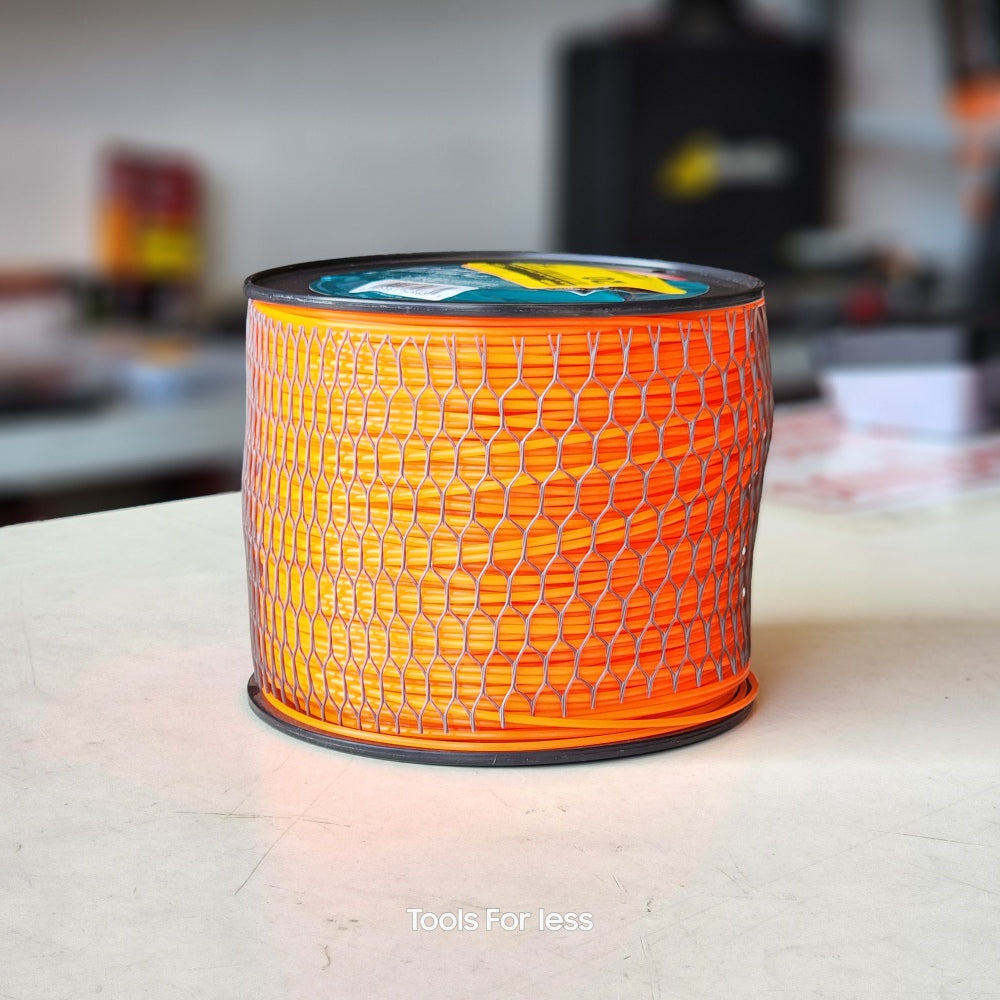 Makita 840 ft. 3 lbs. 0.095 in. Round Trimmer Line In Orange