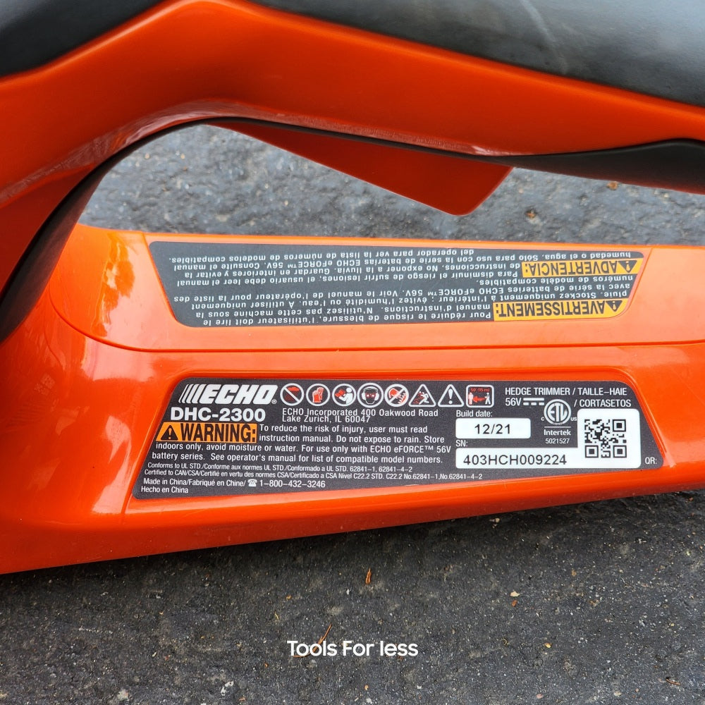 ECHO 56V 22in. Double-Sided Reciprocating cordless
