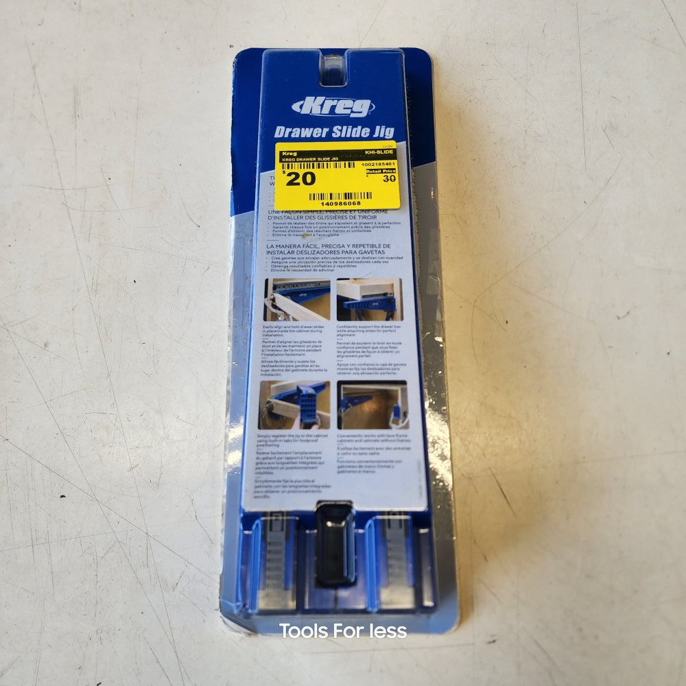 KREG Drawer Slide jig