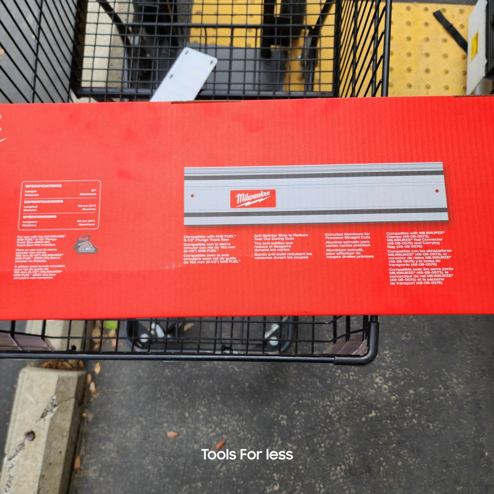 M18 FUEL 18-Volt Lithium-Ion Brushless Cordless 31 in. Track Saw Rail (48-08-0570)