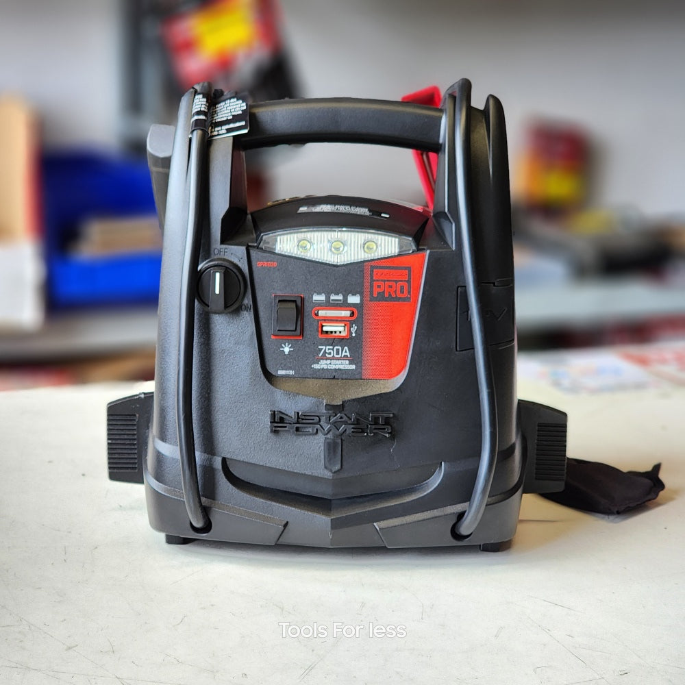 Schumacher Electric Automotive 12-Volt 750 Peak Amp Jump Starter and Portable Power