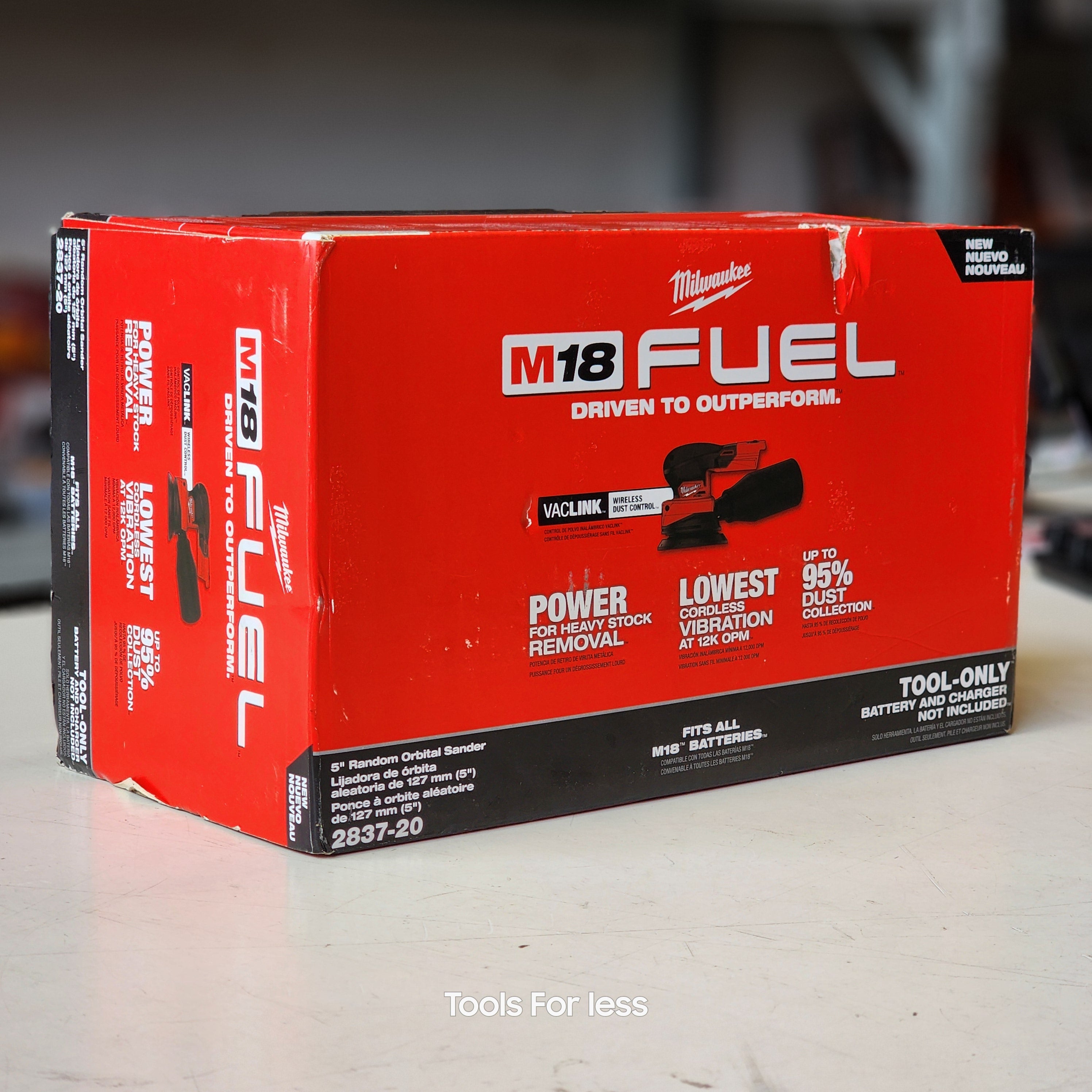 Milwaukee M18V Lithium-ion Brushless Cordless Fuel 5in.