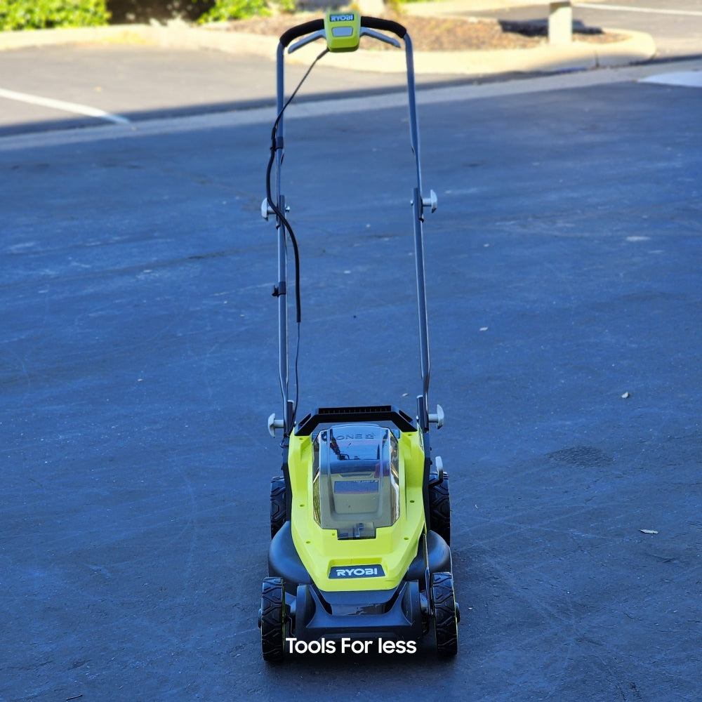 ONE+ 18V 13 in. Cordless Battery Walk Behind Push Lawn Mower with 4.0 Ah Battery and Charger (P1180VNM)