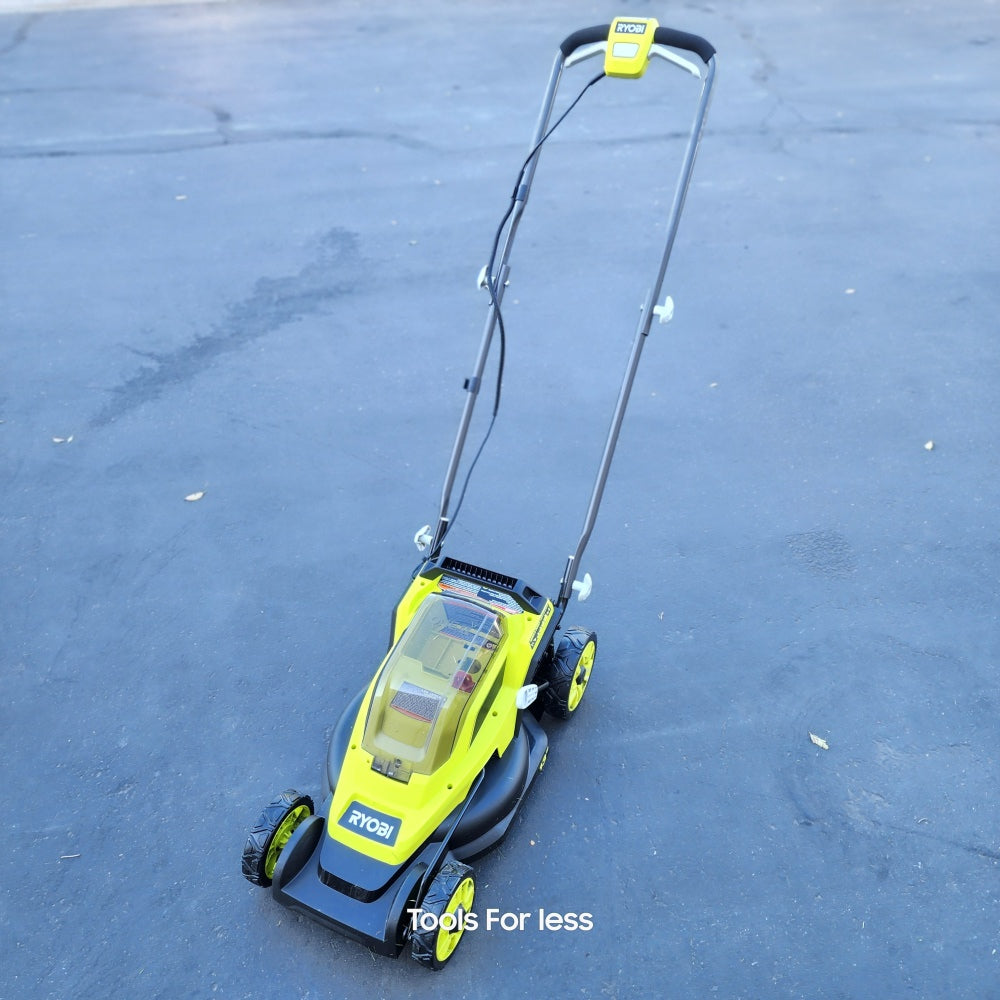 ONE+ 18V 13 in. Cordless Battery Walk Behind Push Lawn Mower with 4.0 Ah Battery and Charger (P1180VNM)