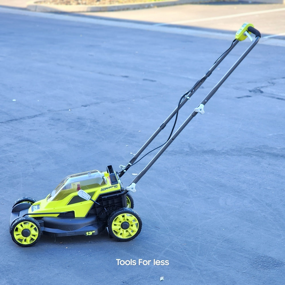 ONE+ 18V 13 in. Cordless Battery Walk Behind Push Lawn Mower with 4.0 Ah Battery and Charger (P1180VNM)