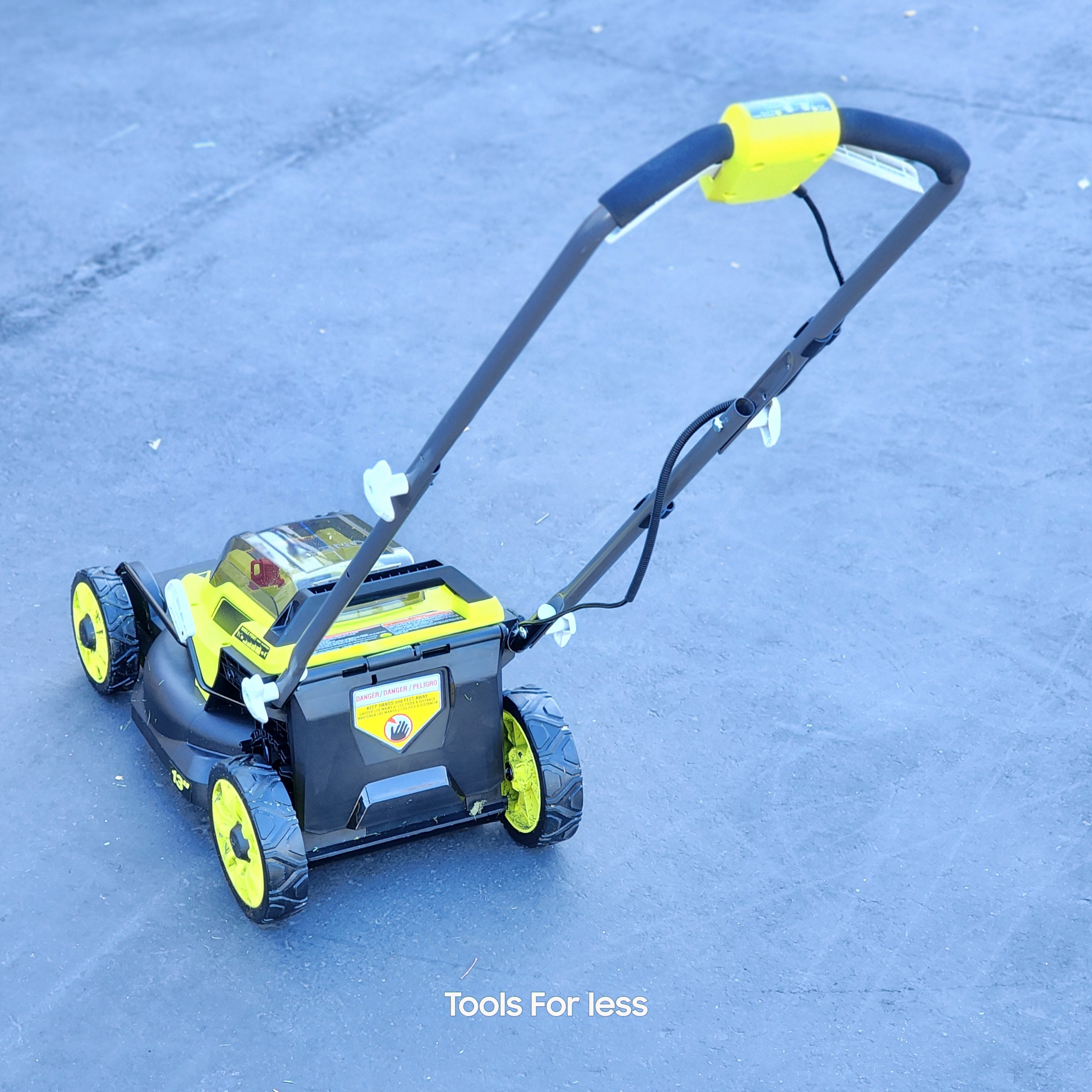 ONE+ 18V 13 in. Cordless Battery Walk Behind Push Lawn Mower with 4.0 Ah Battery and Charger (P1180VNM)