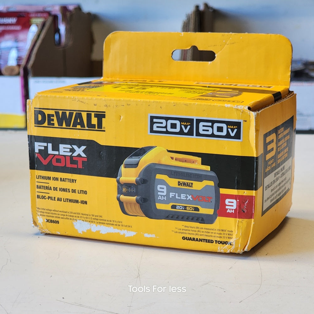 Flex Volt 20V/60V Max Lithium-Ion 9.0Ah Battery