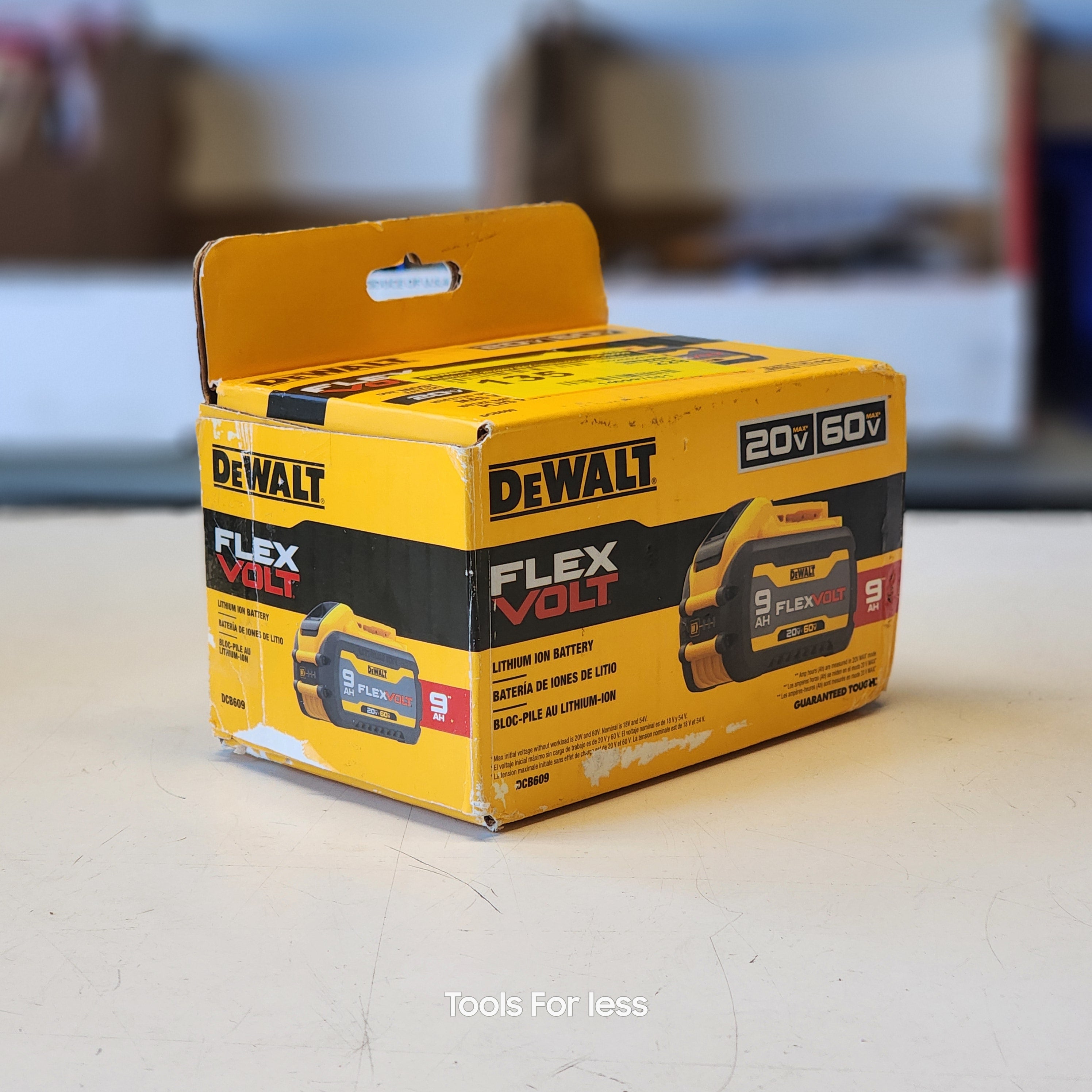 Flex Volt 20V/60V Max Lithium-Ion 9.0Ah Battery