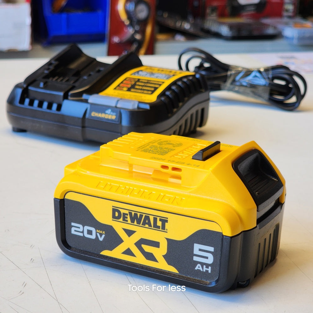 20-Volt Maximum XR 5.0 Ah Battery Pack and Charger (DCB205C)