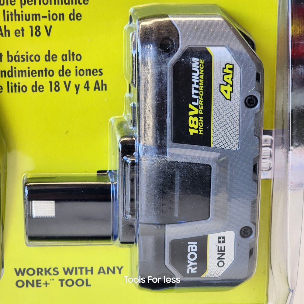 Ryobi ONE + 4 0AH Premium Starter Kit