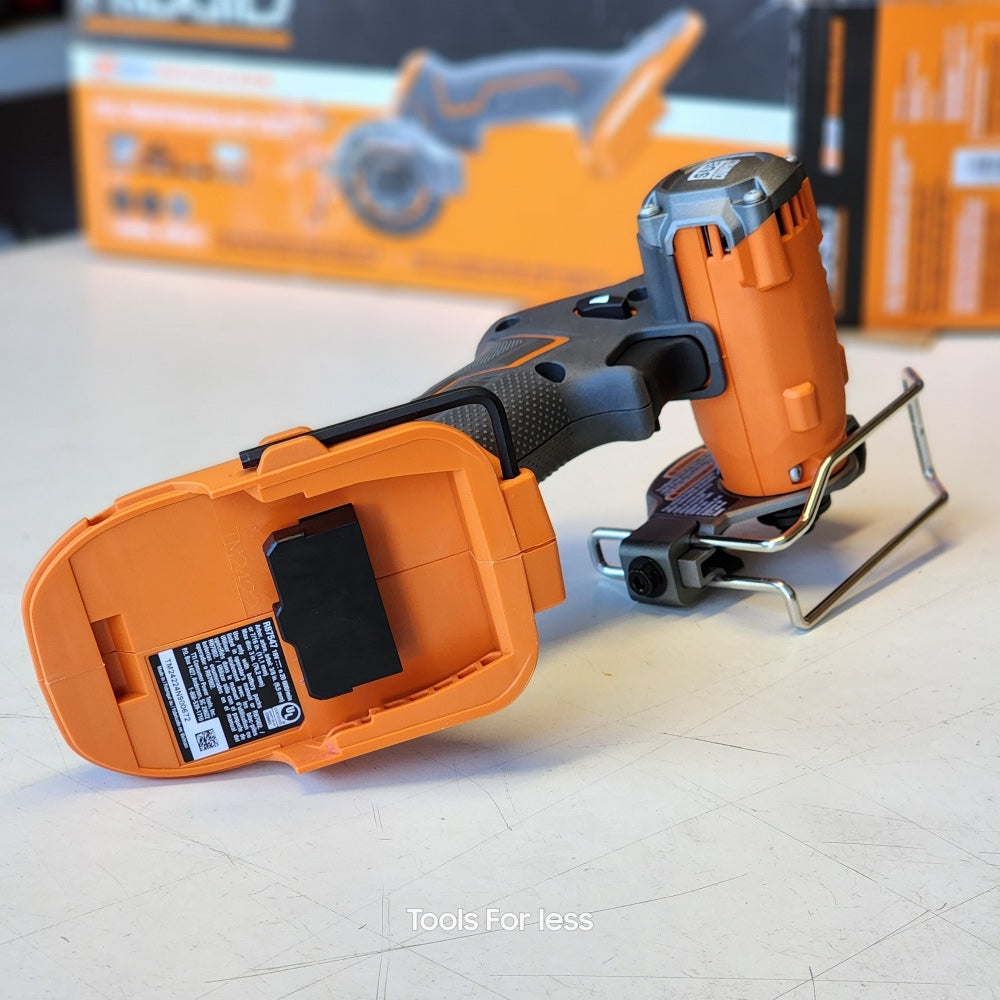 RIDGID 18V Sub Compact Brushless Cordless 3 in. Multi-Material