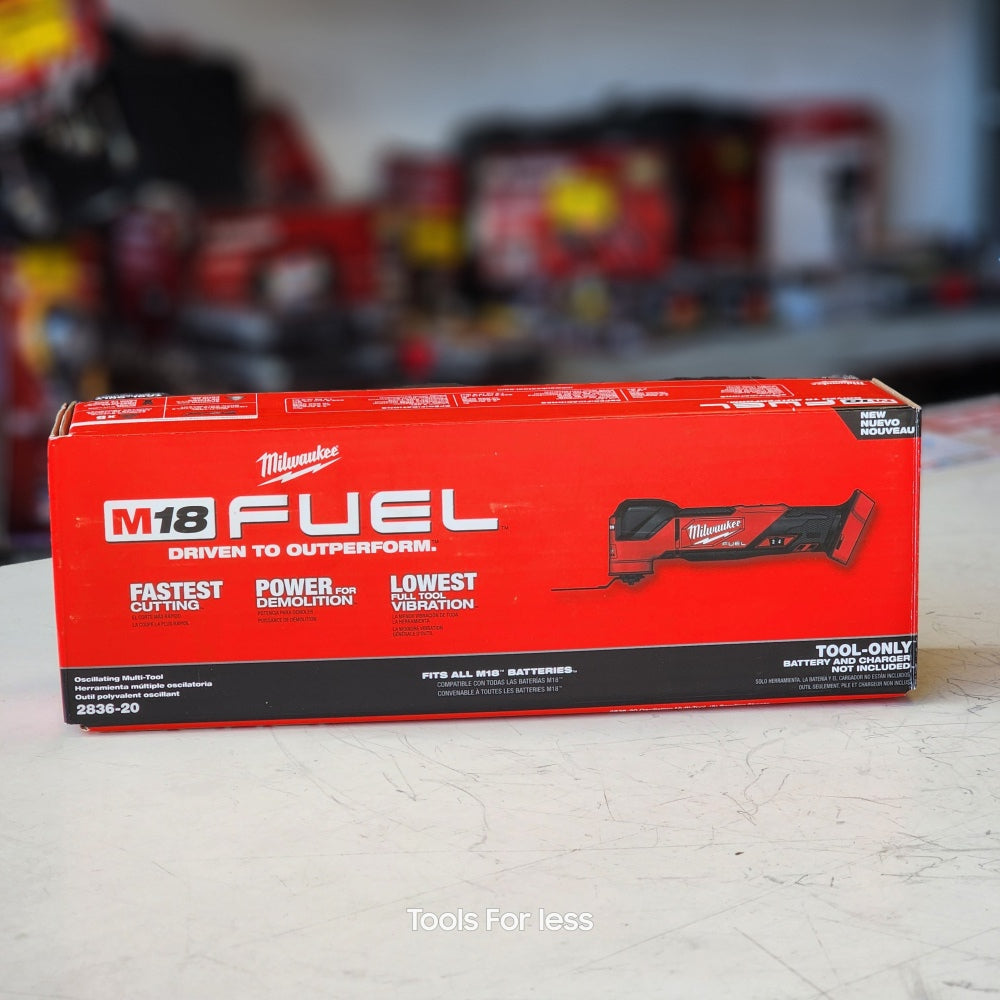 M18 FUEL 18V Lithium-Ion Cordless Brushless Oscillating Multi-Tool (Tool-Only) (2836-20)