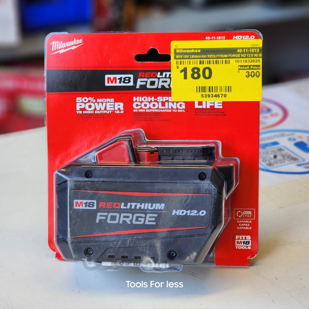 M18 18V Lithium-ion REDLITHIUM Forge HD 12.0 Ah