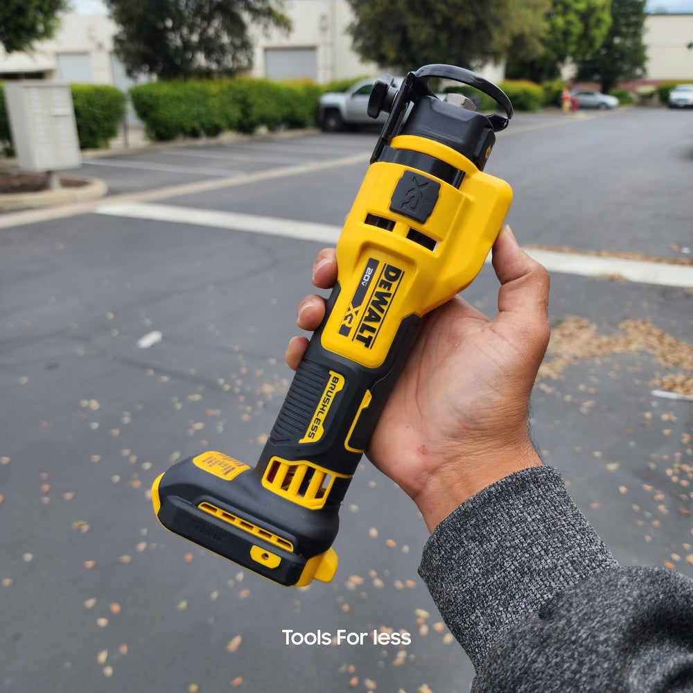 XR 20V Lithium-Ion Cordless Rotary Drywall Cut-Out Tool (Tool Only) (DCE555B)