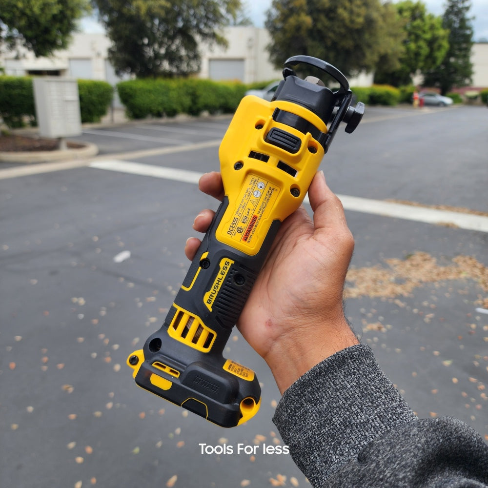 XR 20V Lithium-Ion Cordless Rotary Drywall Cut-Out Tool (Tool Only) (DCE555B)