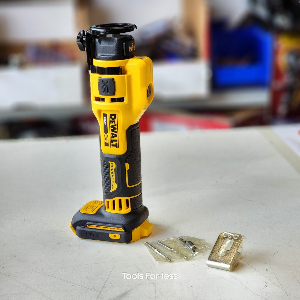 XR 20V Lithium-Ion Cordless Rotary Drywall Cut-Out Tool (Tool Only) (DCE555B)