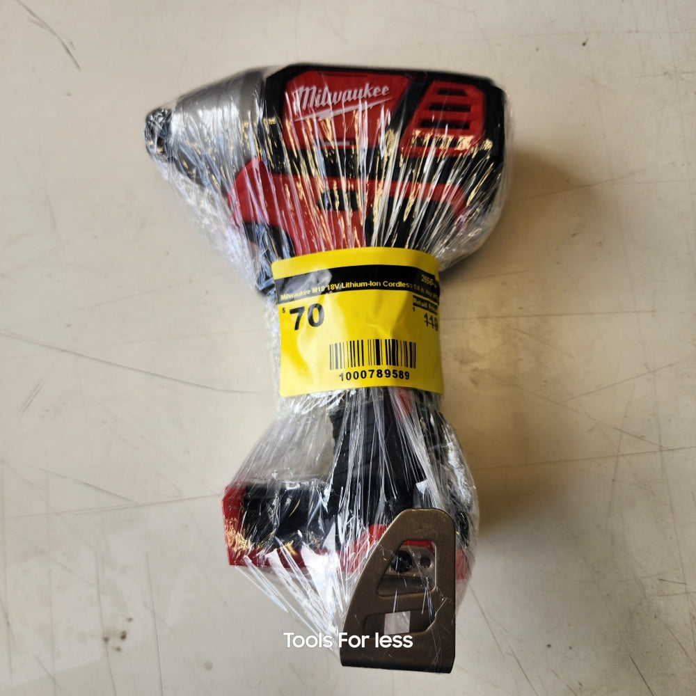 M18 18V Lithium-ion Cordless 1/4in Hex Impact