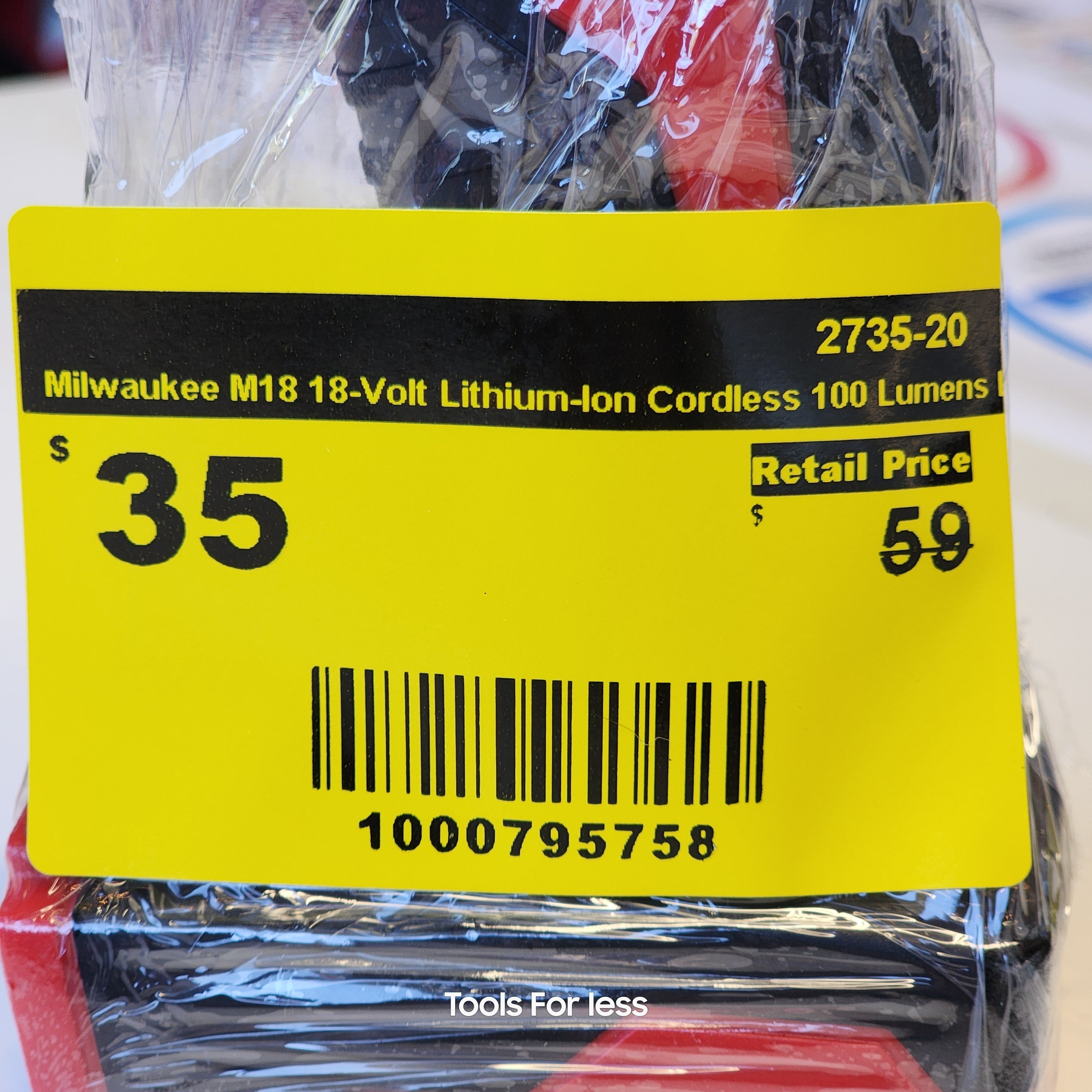 M18 18-Volt Lithium-ion Cordless 100 Lumens