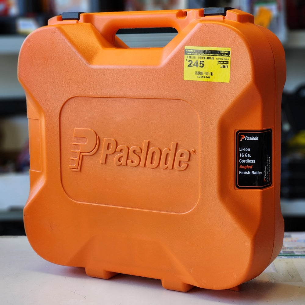 Lithium-ion Battery 16-gauge Angled Cordless Finished