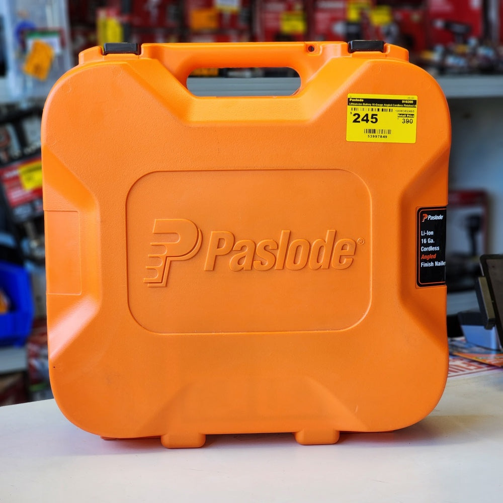 Lithium-ion Battery 16-gauge Angled Cordless Finished