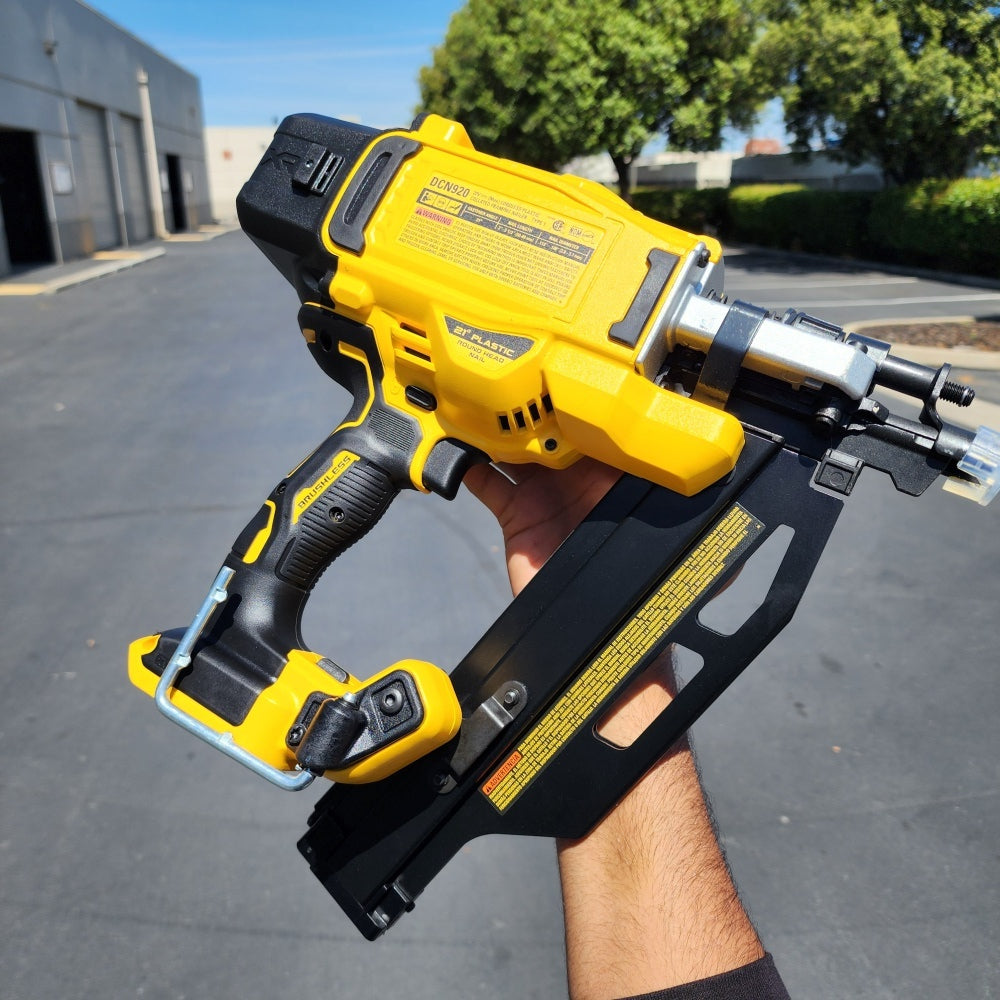 20-Volt 21Â° Cordless Framing Nailer (Tool-Only) (DCN920B)