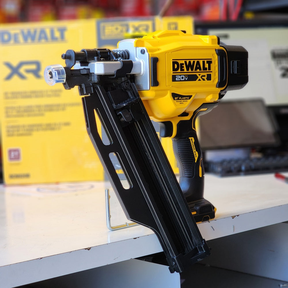 20-Volt 21Â° Cordless Framing Nailer (Tool-Only) (DCN920B)