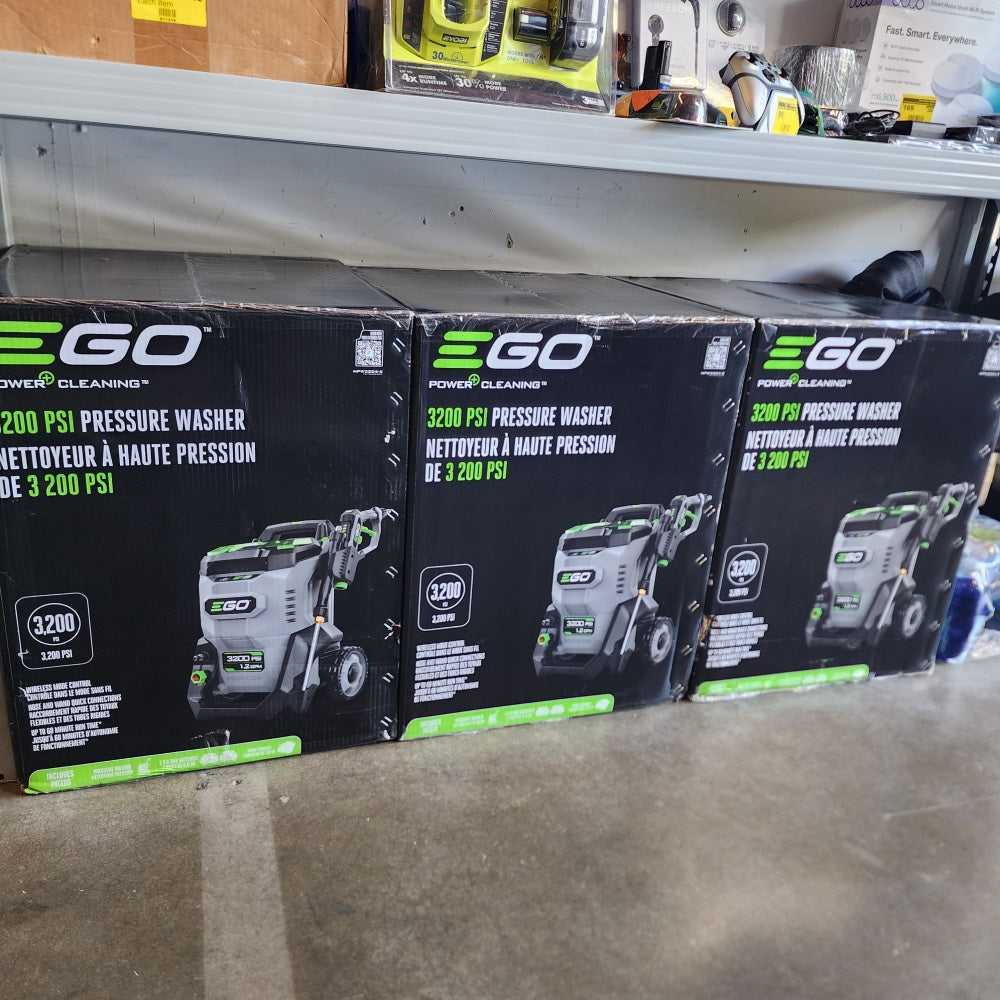 EGO Power+ 3200 PSI 2 GPM Pressure Washer w/ (2) 6Ah Batteries