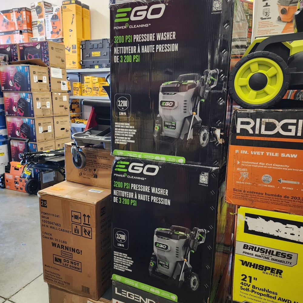 EGO Power+ 3200 PSI 2 GPM Pressure Washer w/ (2) 6Ah Batteries