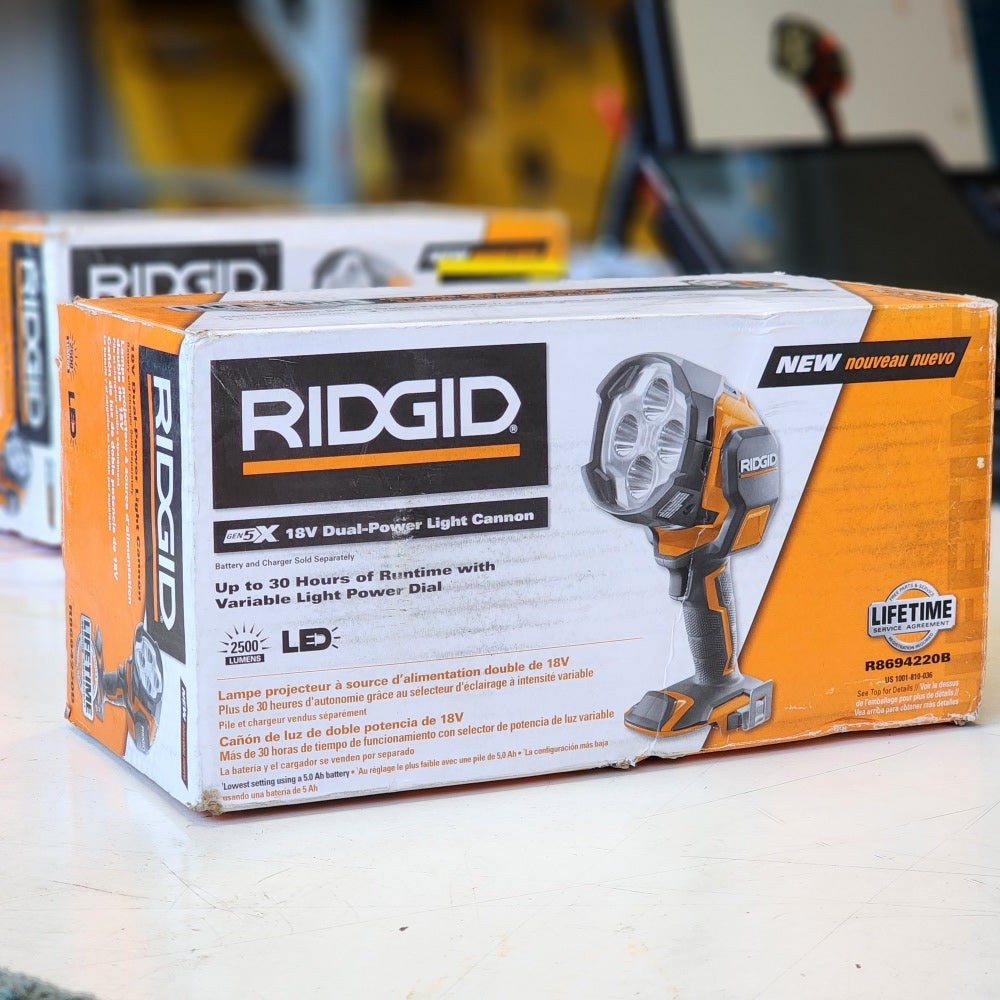 18V Cordless Lithium-ion Hybrid Light Cannon